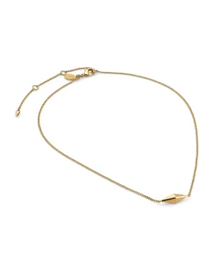 Jimmy Choo ダイヤモンドファインチェーンネックレス ゴールド - サムネイル2