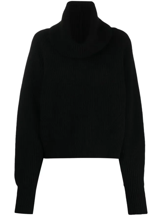 SA SU PHI SA SU PHI ロールネックリブ編みセーターの商品画像