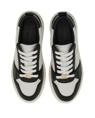 Ferragamo ツートーン レザー スニーカー ブラック - サムネイル4