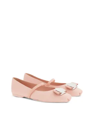 Ferragamo Vara フラット バレエシューズ - ピンク - サムネイル2