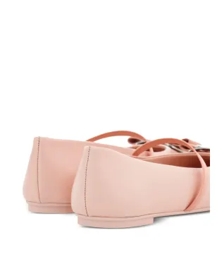 Ferragamo Vara フラット バレエシューズ - ピンク - サムネイル3