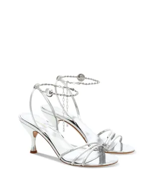 Ferragamo パテントレザーのストラップサンダル - サムネイル2