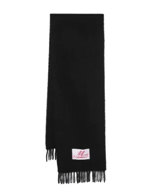 Marni ロゴパッチ ニットスカーフ - サムネイル1