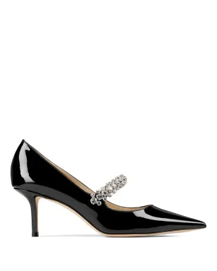 Jimmy Choo ビング 65mm パテントレザー パンプス - ブラック - サムネイル1