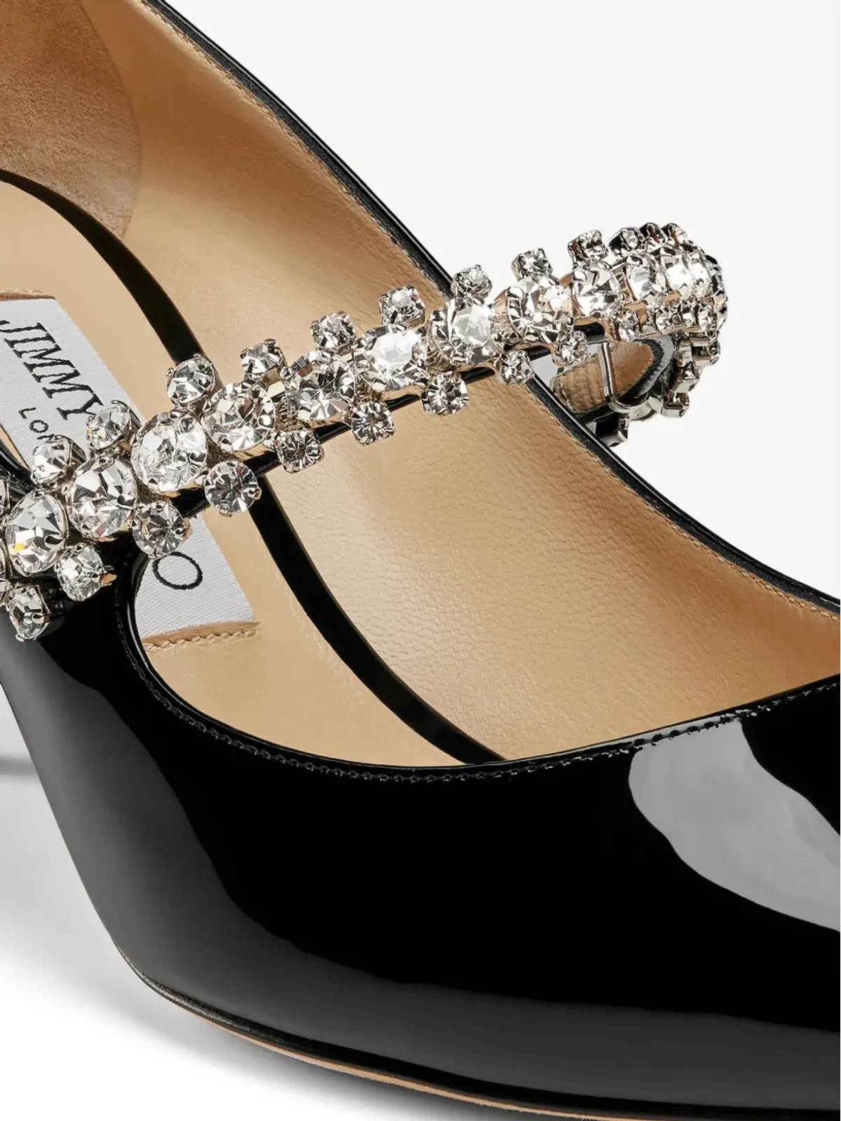Jimmy Choo ビング 65mm パテントレザー パンプス - ブラック - 画像5