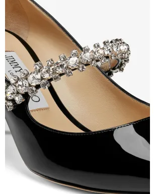 Jimmy Choo ビング 65mm パテントレザー パンプス - ブラック - サムネイル5