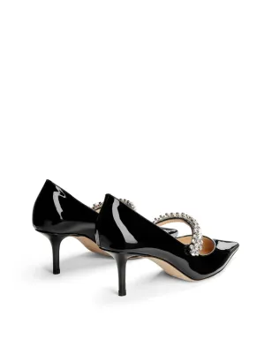 Jimmy Choo ビング 65mm パテントレザー パンプス - ブラック - サムネイル3