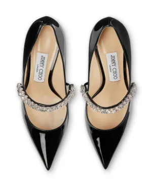 Jimmy Choo ビング 65mm パテントレザー パンプス - ブラック - サムネイル4