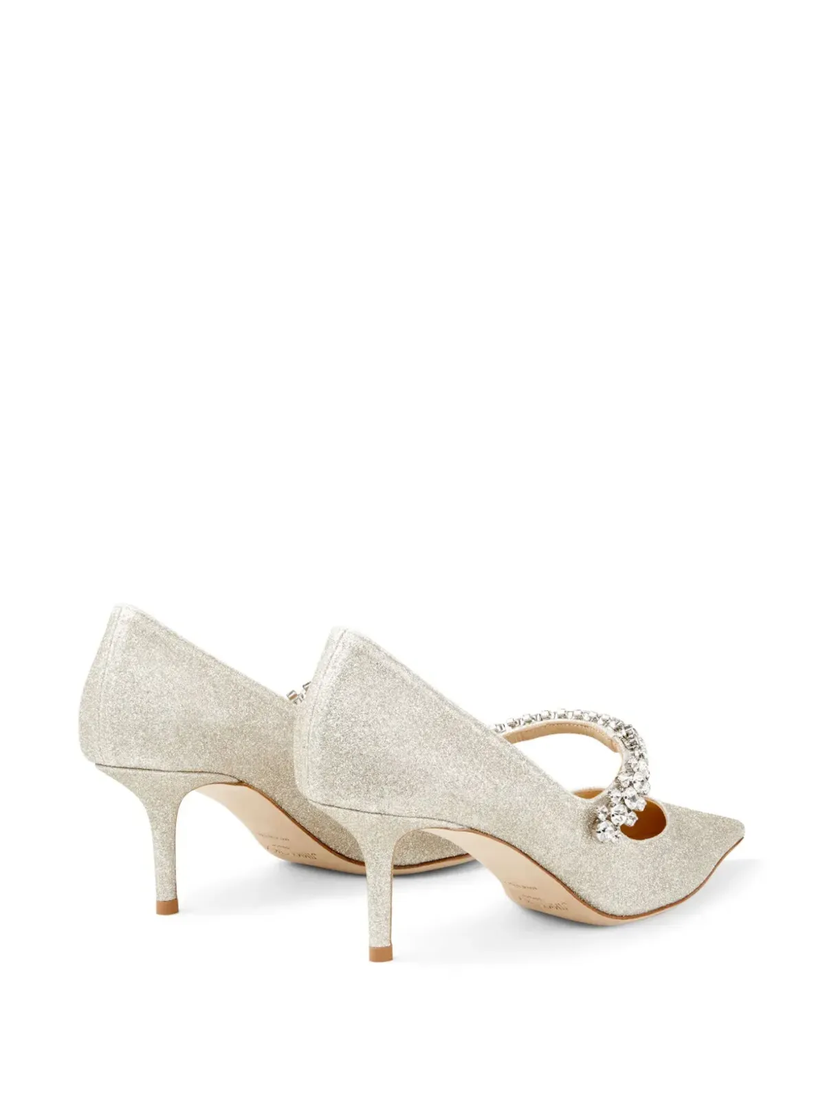 Jimmy Choo Bing 65mm グリッターエフェクト パンプス - ゴールド - 画像3
