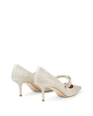 Jimmy Choo Bing 65mm グリッターエフェクト パンプス - ゴールド - サムネイル3