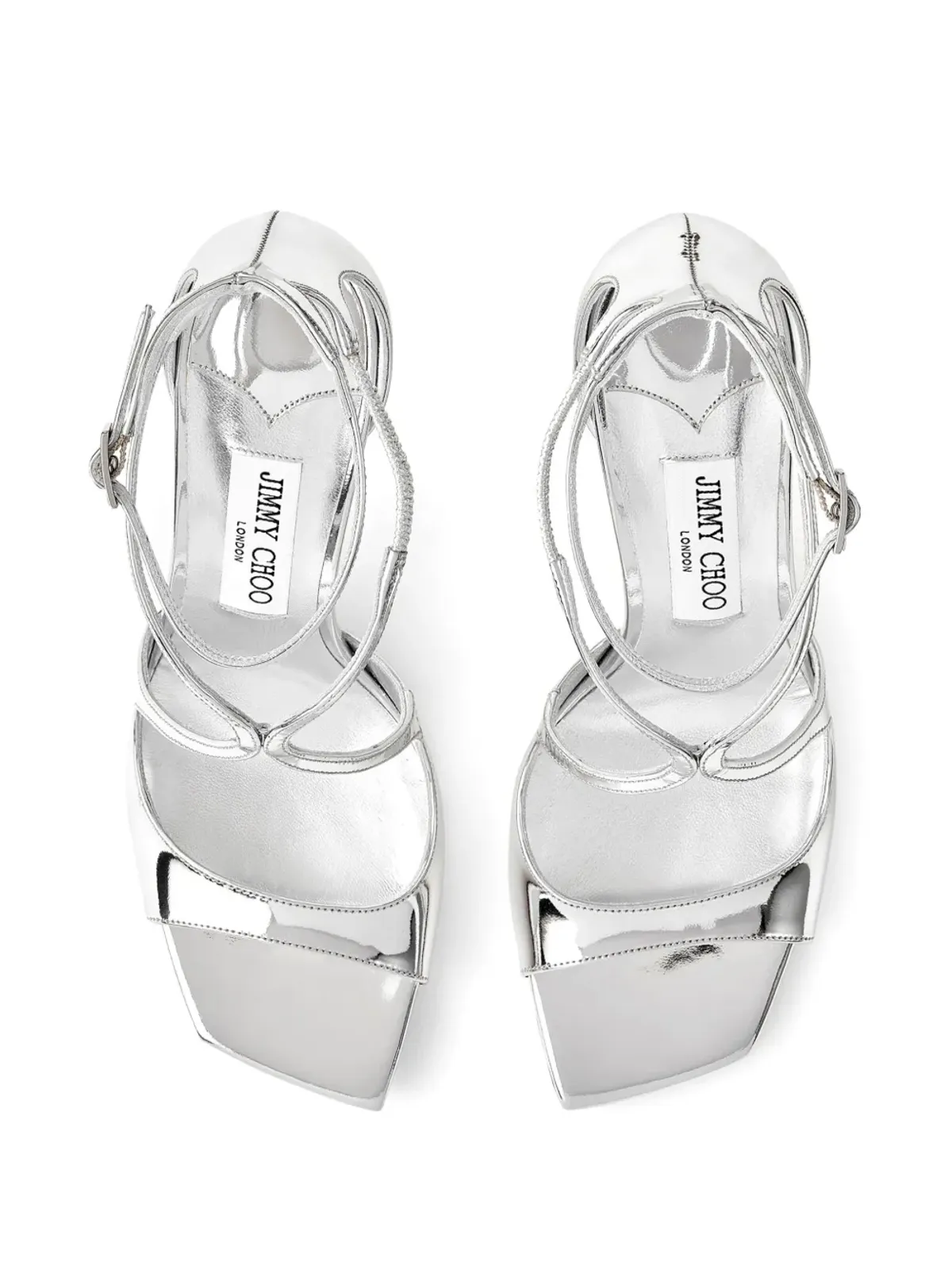 Jimmy Choo Azia 95 アンクルストラップ サンダル - 画像5