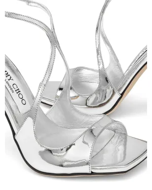 Jimmy Choo Azia 95 アンクルストラップ サンダル - サムネイル4