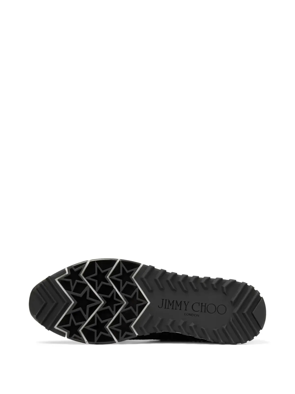 Jimmy Choo クロシェ編みスニーカー - ブラック - 画像4