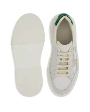 Ferragamo Gancini-patch カーフスキン スニーカー - ホワイト - サムネイル5
