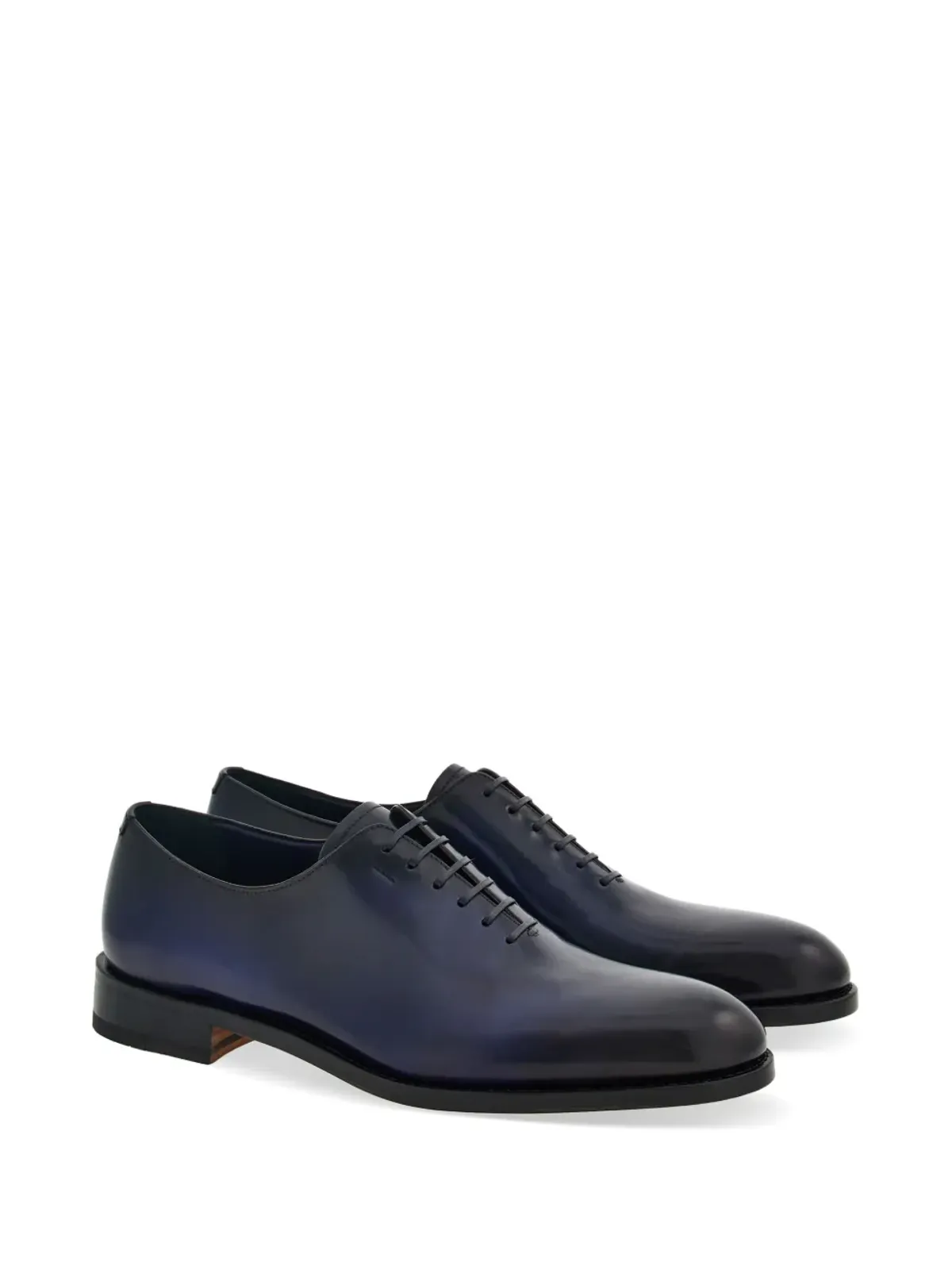 Ferragamo トラメッツァ グラデーションレザー オックスフォードシューズ - 画像2