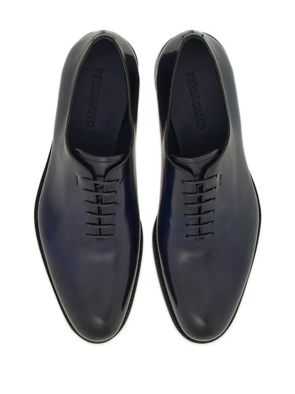 Ferragamo トラメッツァ グラデーションレザー オックスフォードシューズ - 画像4