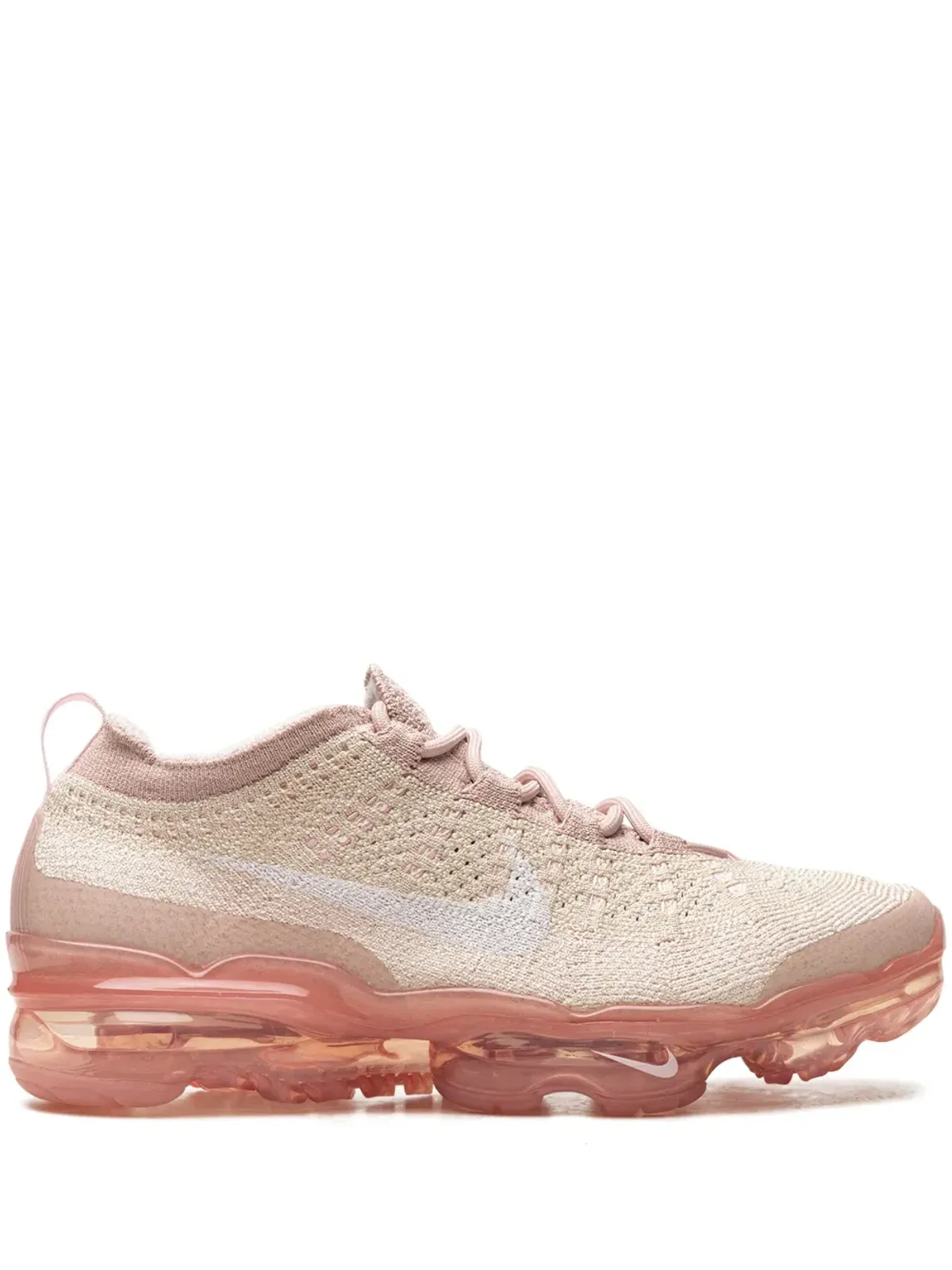Nike エア ヴェイパーマックス 2023 フライニット オートミールパールピンク スニーカー - 画像1