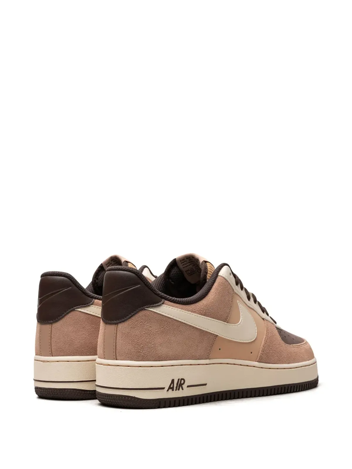 Nike エアフォース1 ロー ヘンプ/ココナッツミルク スニーカー ブラウン - 画像3