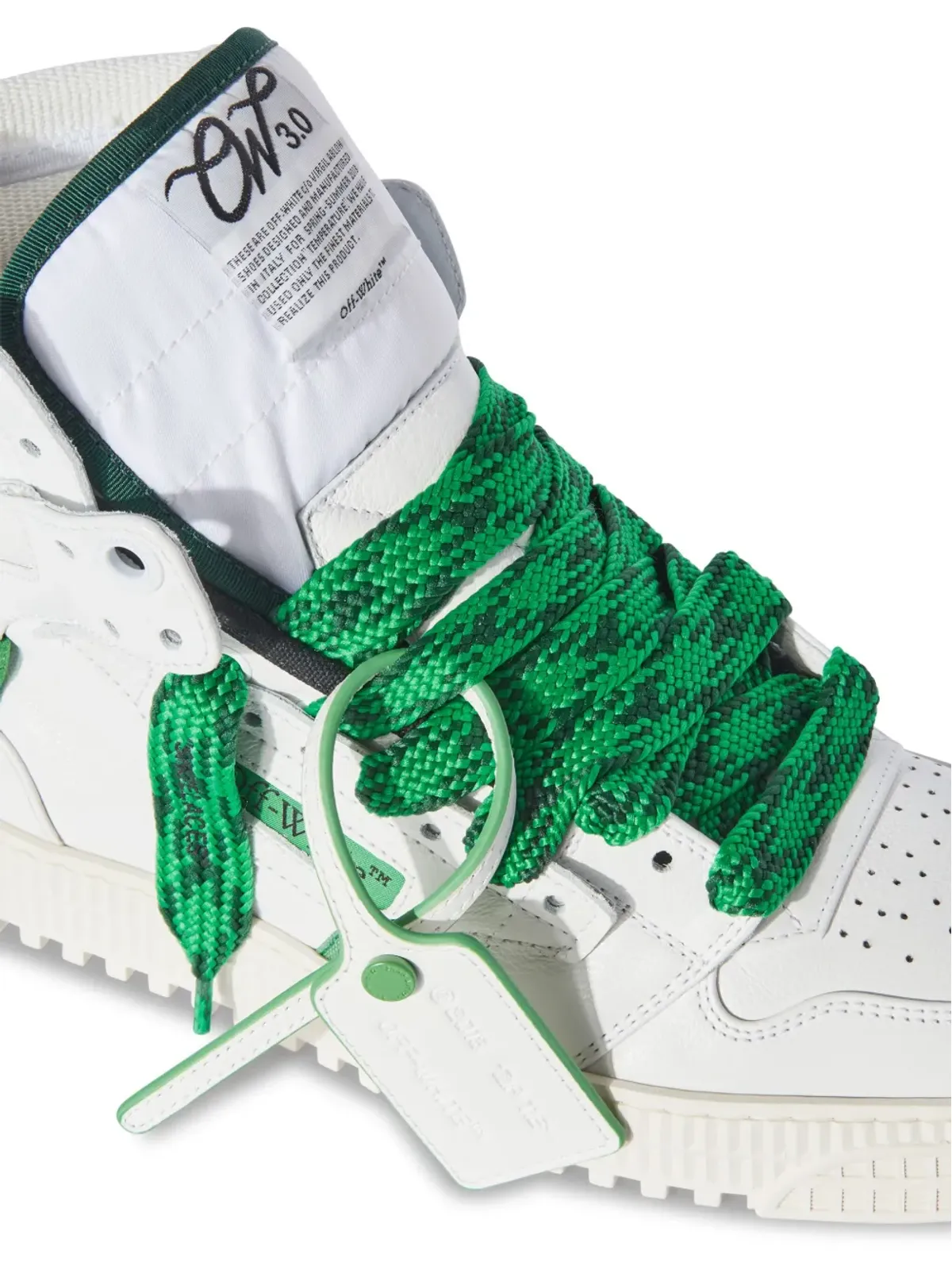 Off-White 3.0 Off Court レザー スニーカー - 画像5