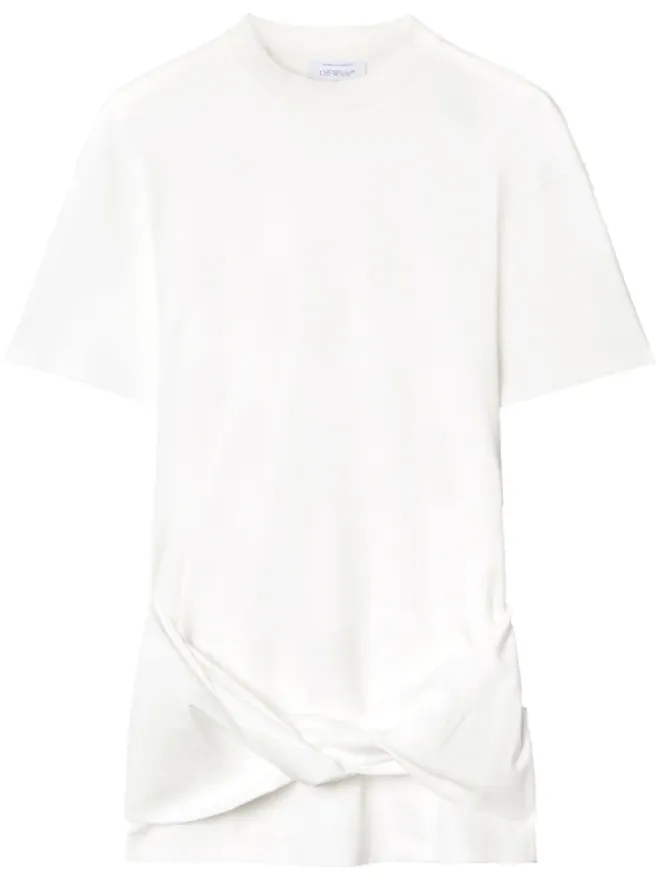 OFF-WHITE Off-White アロー ツイスト Tシャツ ドレスの商品画像