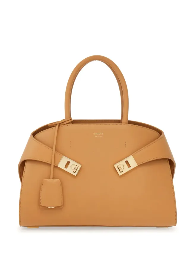 FERRAGAMO Ferragamo ミニ ハグ トートバッグ - ニュートラルカラーの商品画像