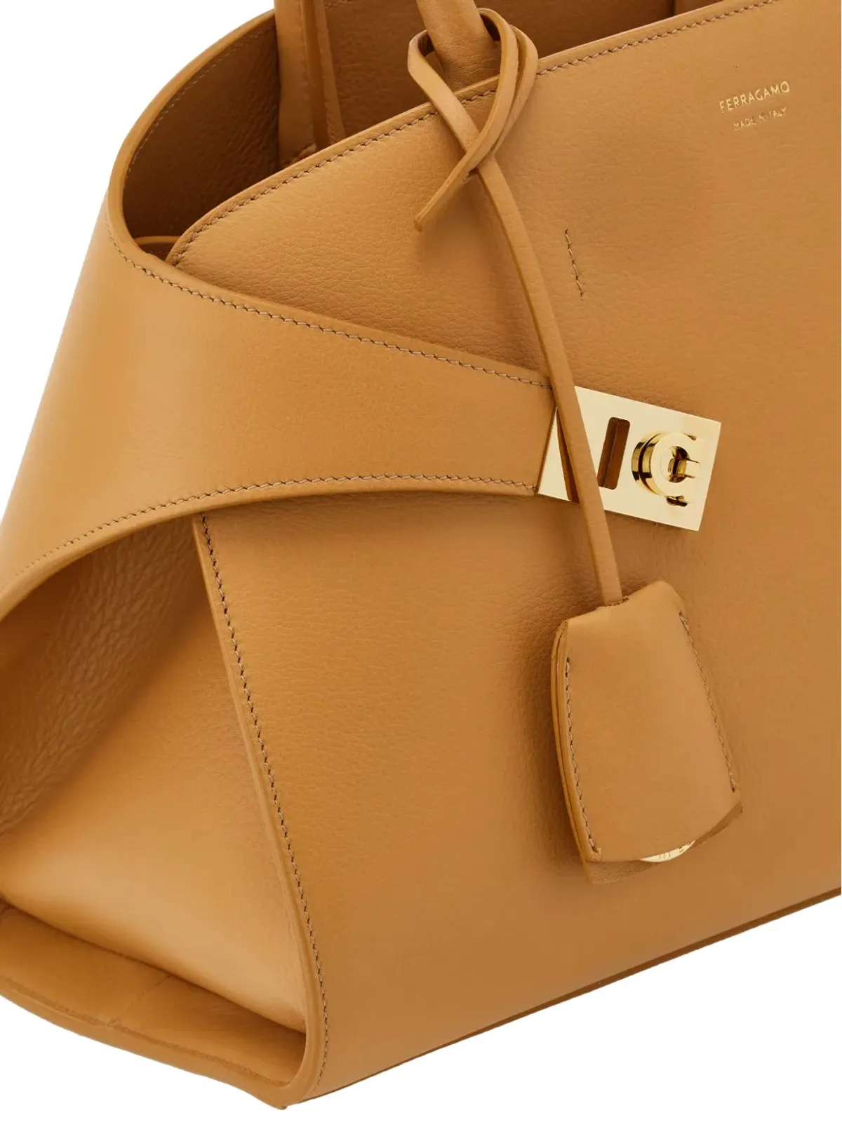Ferragamo ミニ ハグ トートバッグ - ニュートラルカラー - 画像5