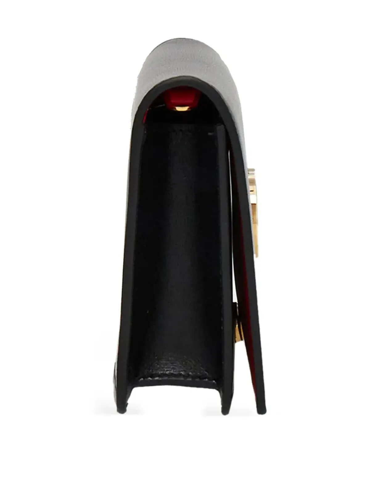 Ferragamo ダブルガンチーニ レザー ミニバッグ - ブラック - 画像5