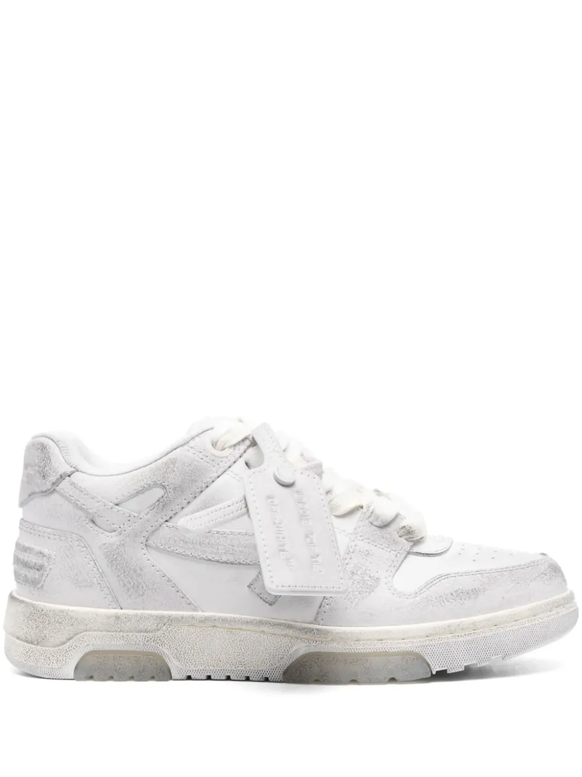 Off-White アウトオブオフィス ヴィンテージレザー ホワイト - 画像2