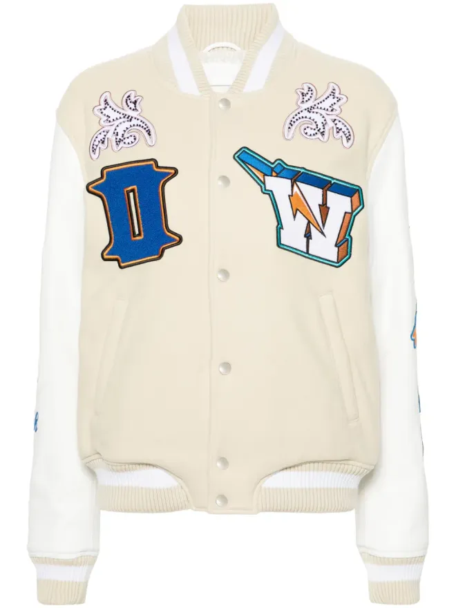 OFF-WHITE Off-White タンダーボルト ボンバージャケットの商品画像