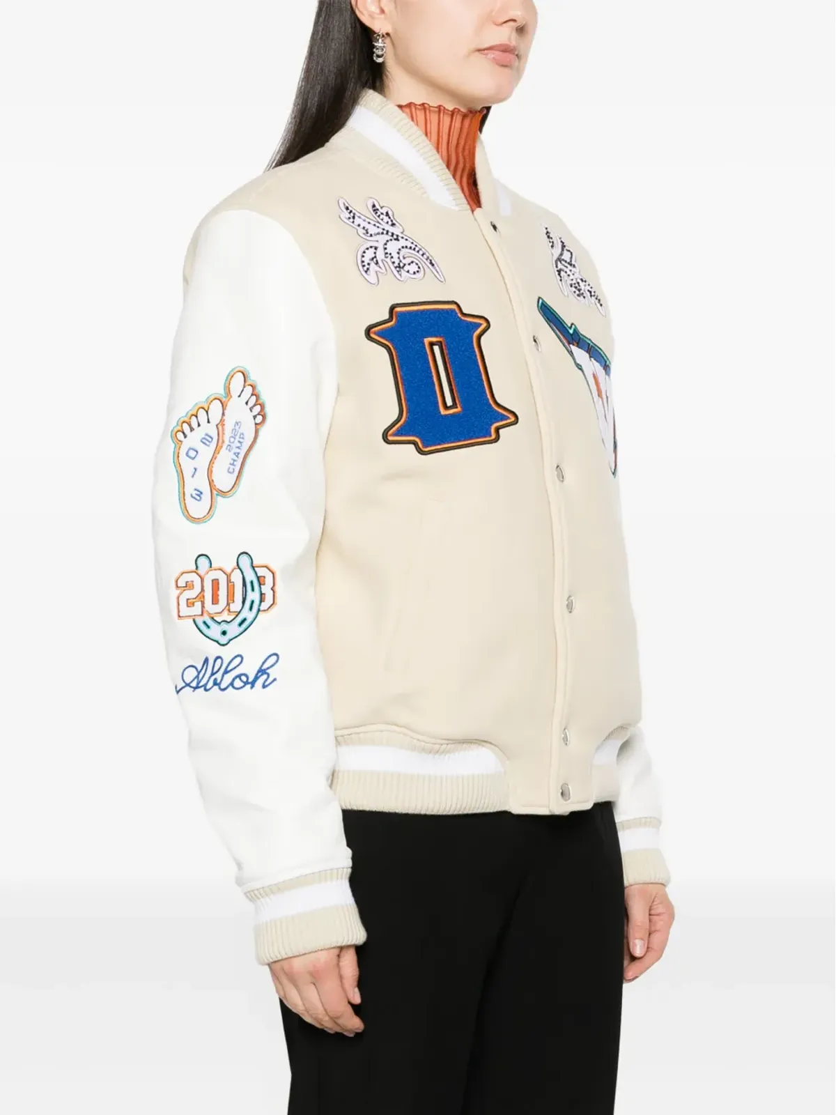 Off-White タンダーボルト ボンバージャケット - 画像3