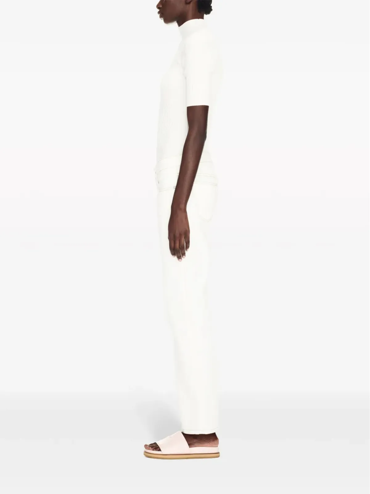 Off-White デニムストレートジーンズ - 画像3