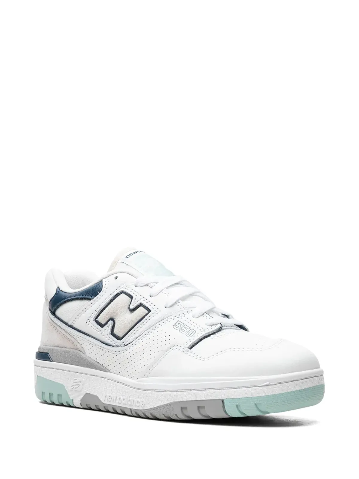 New Balance 550 ホワイト/ウィンター フォグ スニーカー - 画像2