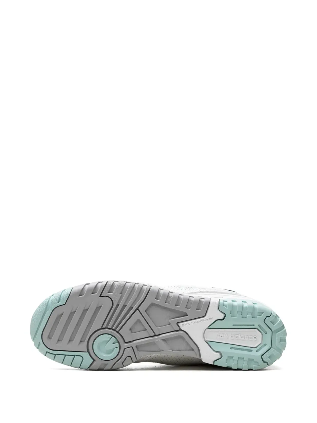 New Balance 550 ホワイト/ウィンター フォグ スニーカー - 画像4