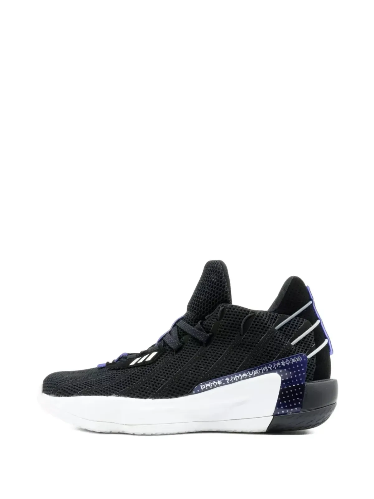 adidas Dame 7 "Weber State" スニーカー ブラック - 画像2