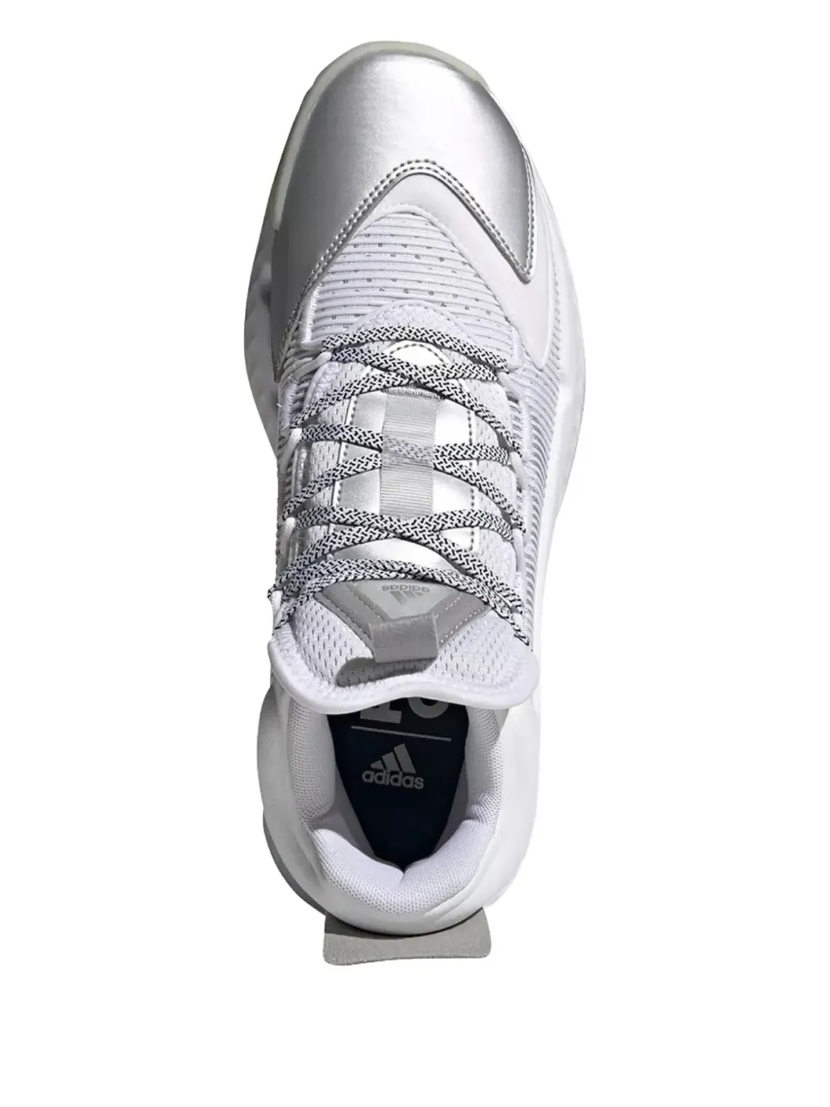 adidas Pro Boost Mid トレーナー ホワイト - 画像2