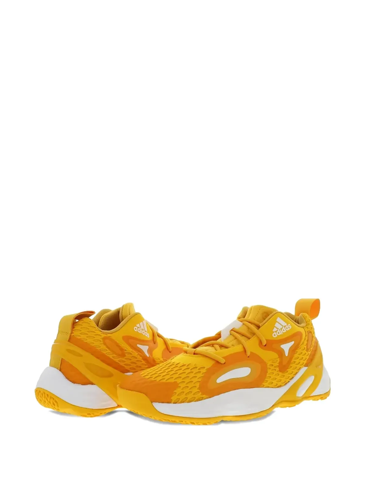 adidas Exhibit A ゴールド/ホワイト スニーカー - イエロー - 画像3
