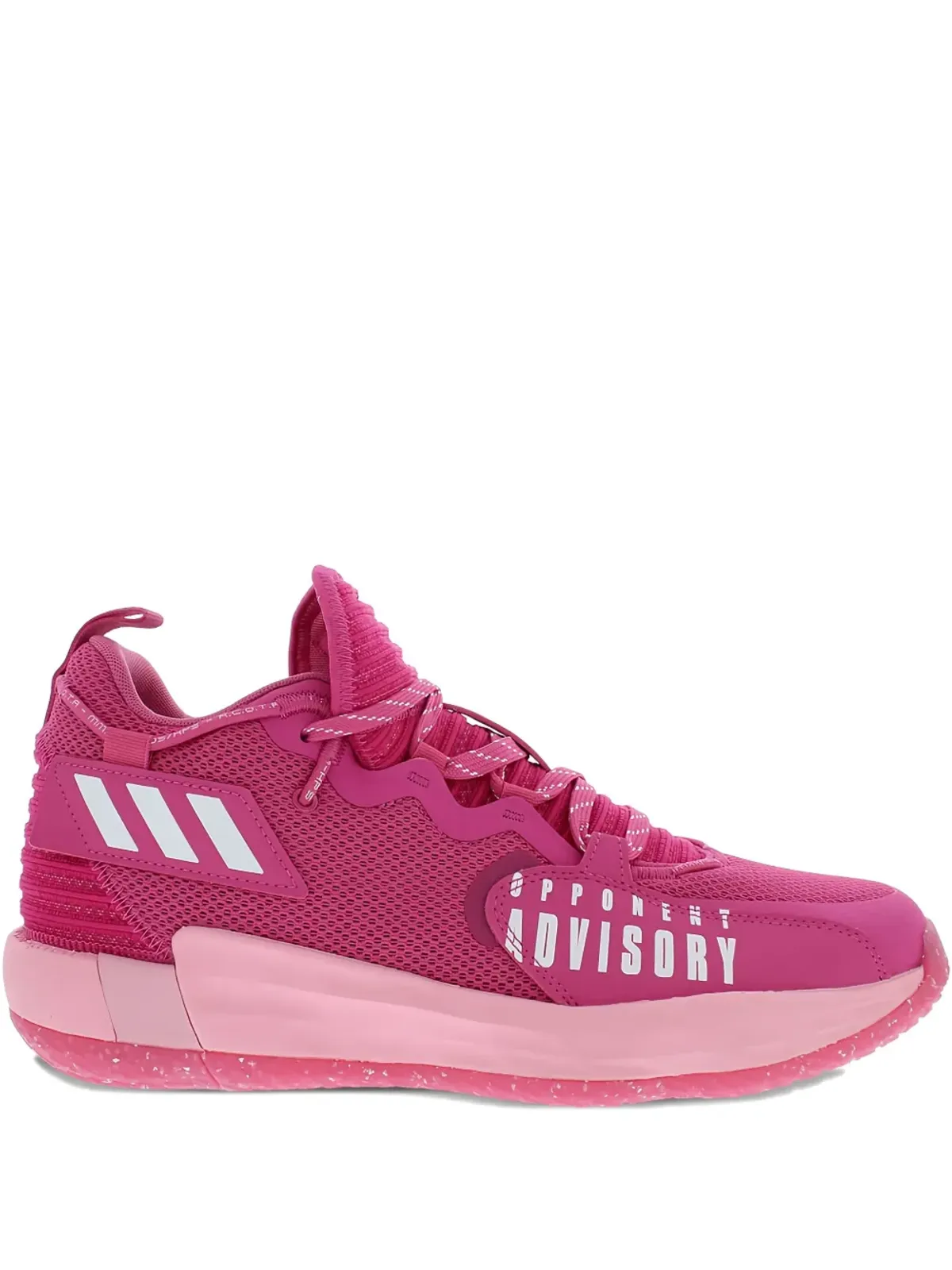 adidas Dame 7 Extply Pink Blast スニーカー - 画像1