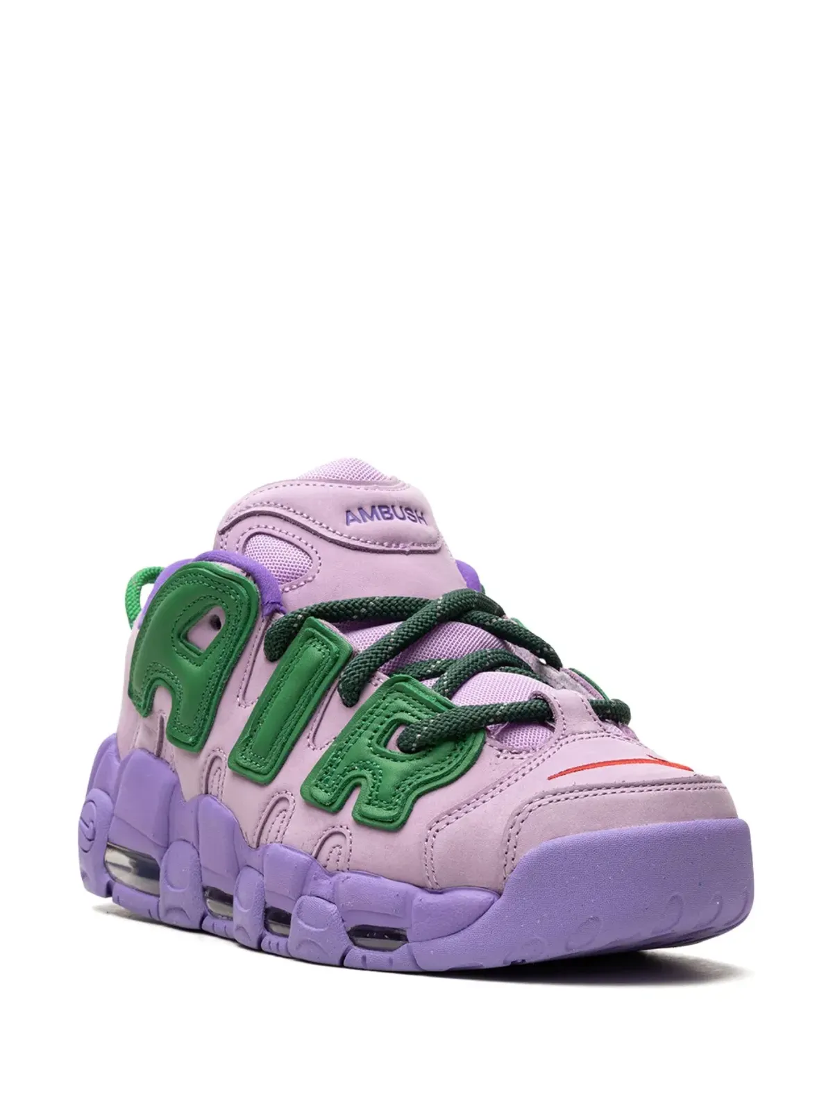 Nike x Ambush エアモアアップテンポ Lilac スニーカー - 画像2