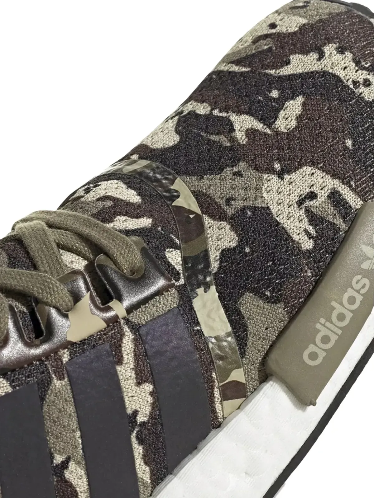 adidas NMD_R1 サバンナ/ブラウン/サバンナ スニーカー グリーン - 画像4