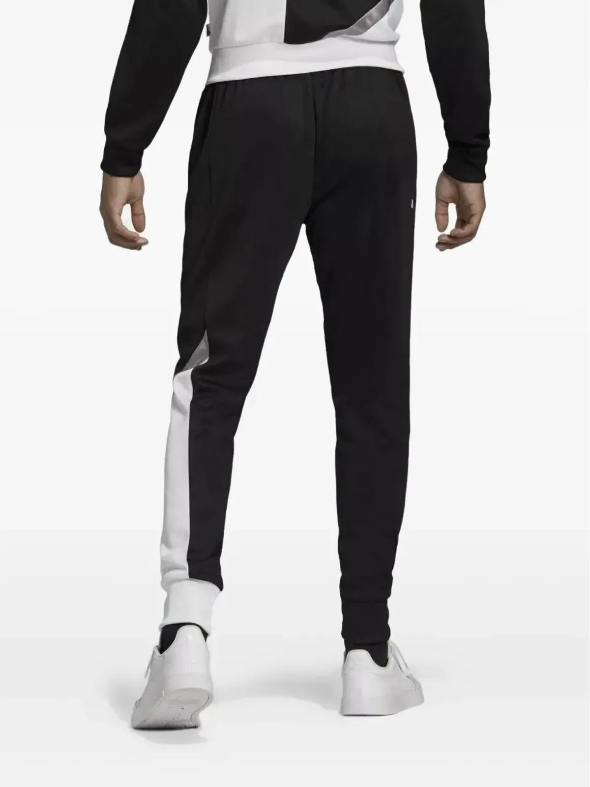 adidas パネルドジョガーパンツ ブラック - 画像3
