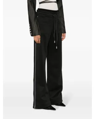 Off-White エラスティケーテッド・ウエスト コットン トラックパンツ - サムネイル3