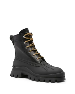 DSQUARED2 レースアップ レザー アンクルブーツ - ブラック - サムネイル2
