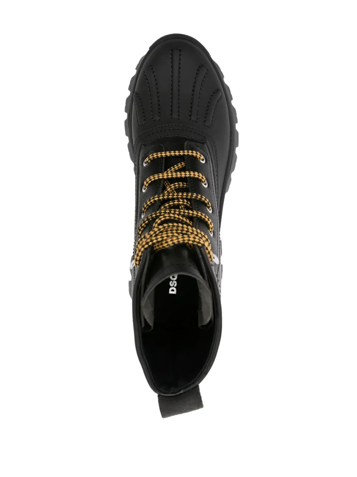DSQUARED2 レースアップ レザー アンクルブーツ - ブラック - 画像4