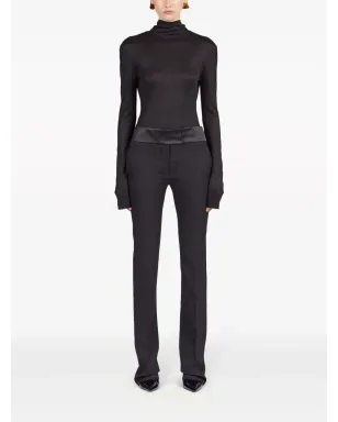 Ferragamo V字バック シルク混紡トップス - サムネイル2