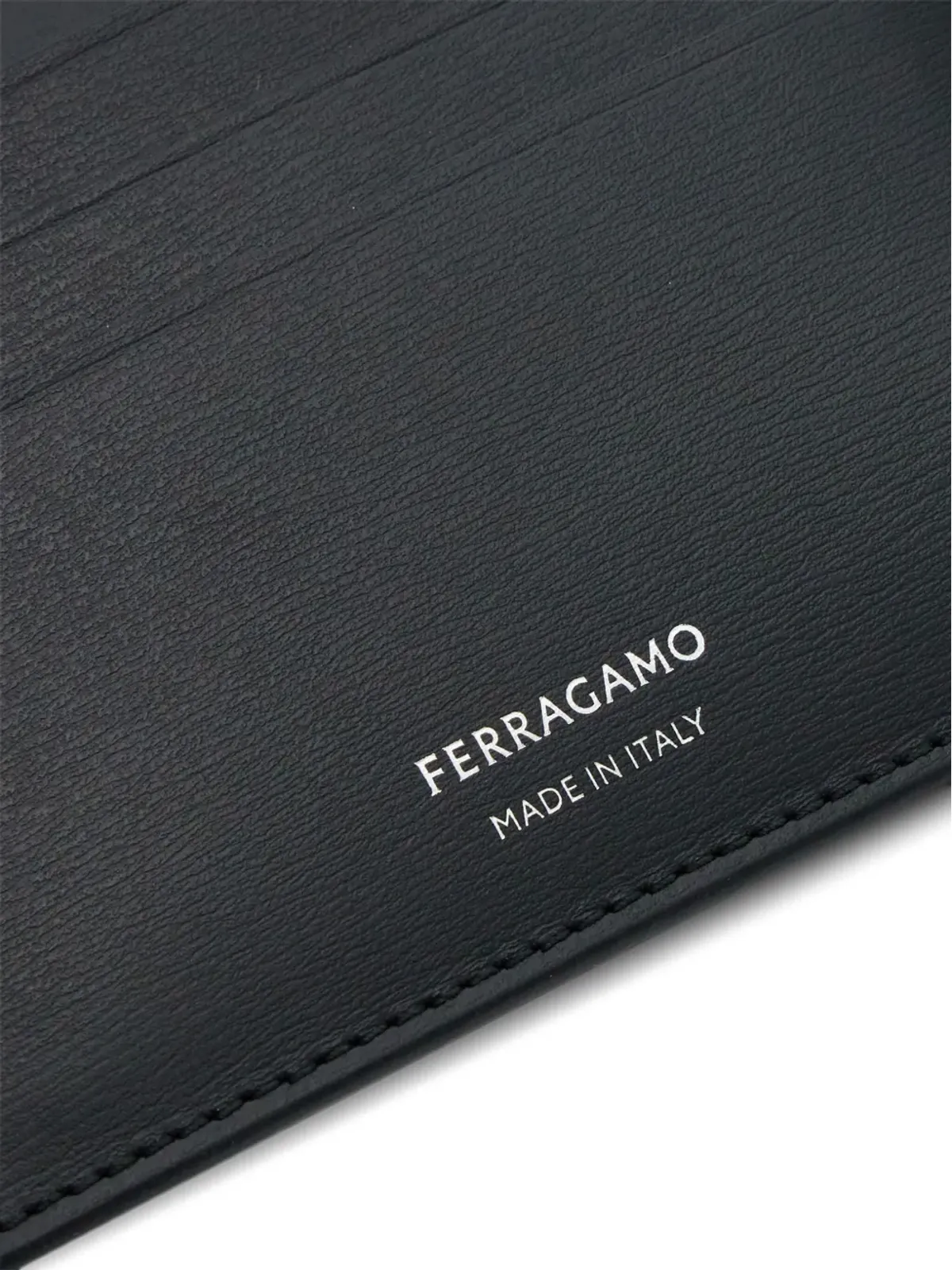 Ferragamo クラシック レザー カードホルダー - ブラック - 画像4