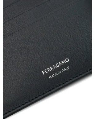 Ferragamo クラシック レザー カードホルダー - ブラック - サムネイル4