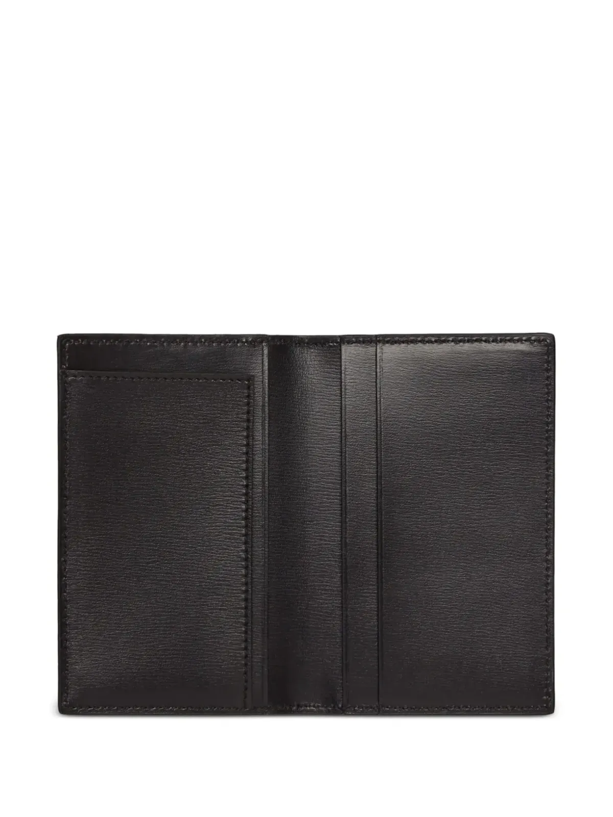 Ferragamo 二つ折りレザー カードホルダー - ブラック - 画像4
