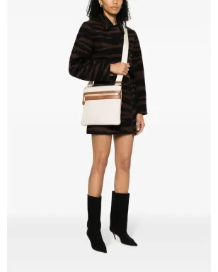 Moschino モノグラムジャカード クロスボディバッグ - ニュートラルカラー - サムネイル2