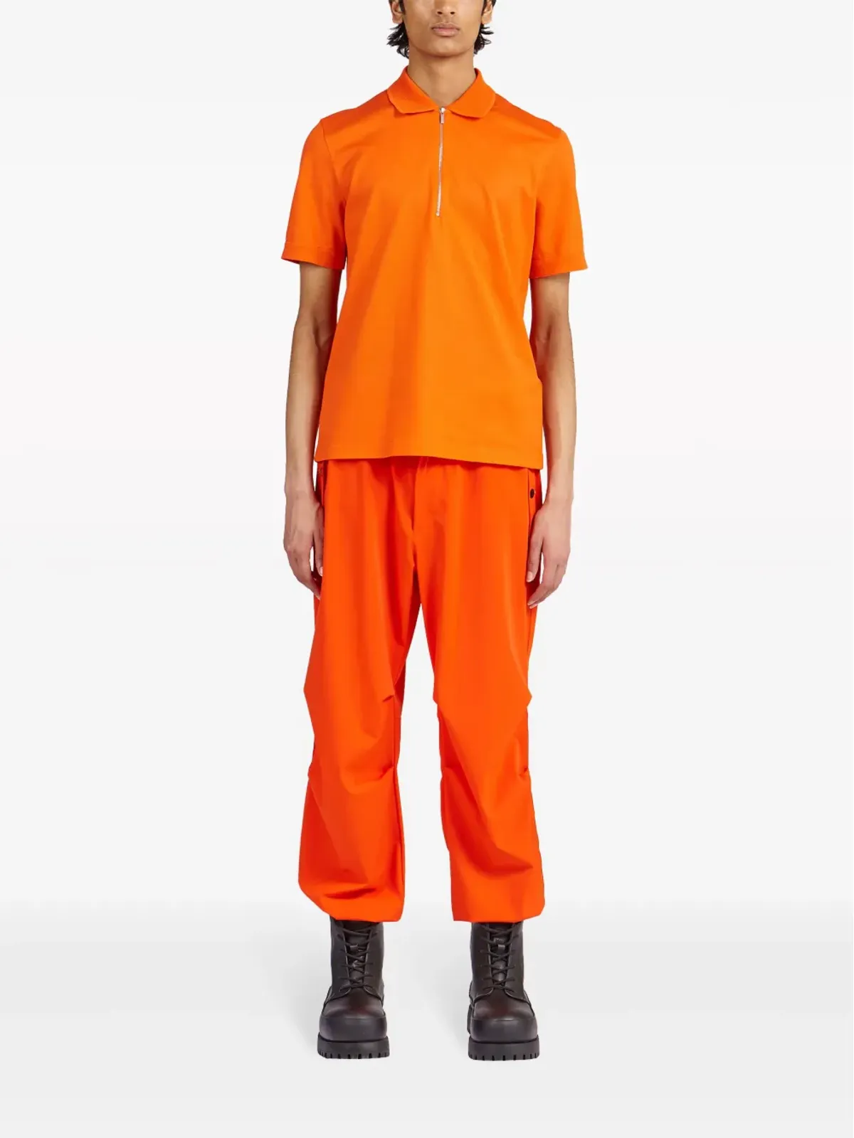 Ferragamo ハーフジップ ポロトップ - 画像2
