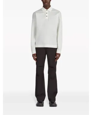 Ferragamo ロングスリーブ コットン ポロシャツ - サムネイル2